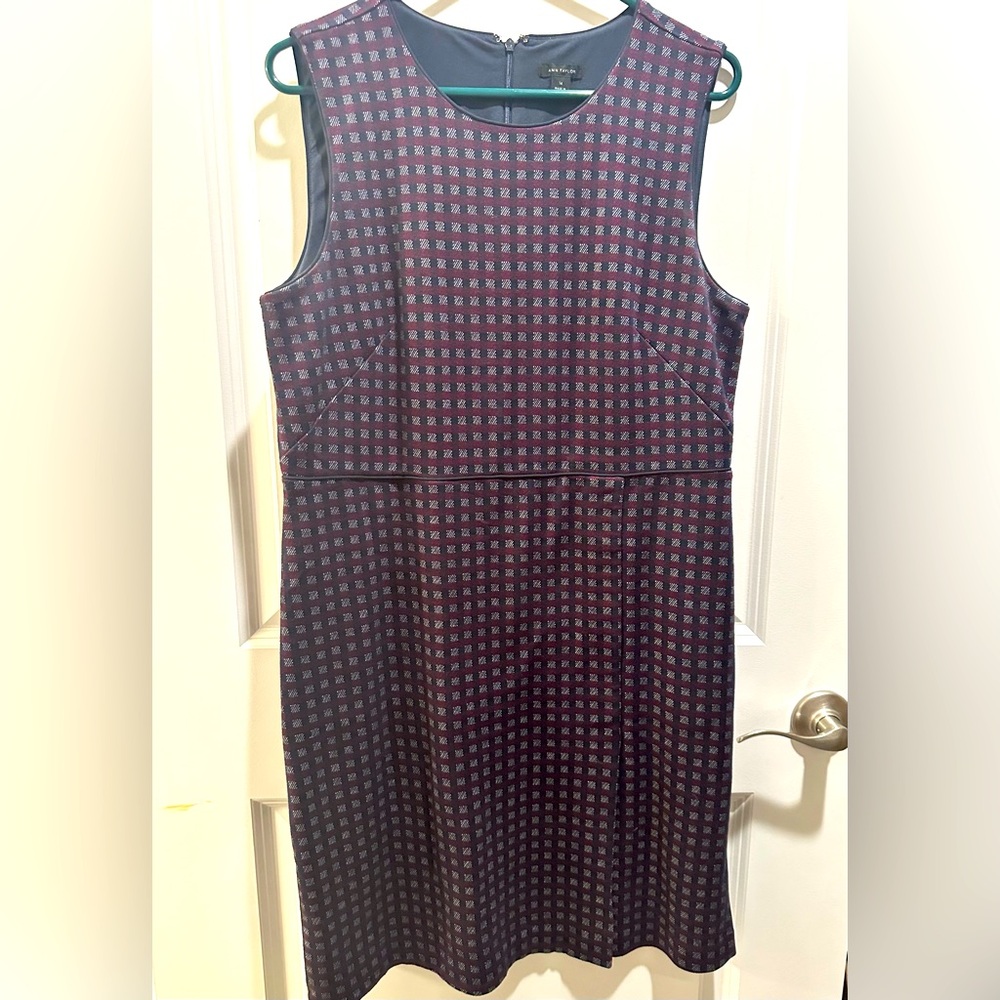 Plaid Ann Taylor Dress